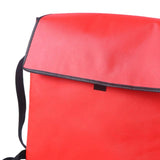 Maxbell Insulated Pizza Delivery Bag Food Pack for Restaurants Food Service Catering Red