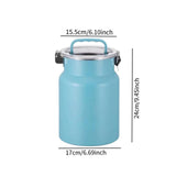 Maxbell Sealed Jar 5L Multipurpose Fashionable Food Canister for Candy Dry