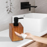 Maxbell Hand Soap Lotion Dispenser Empty Container Refillable for Bathroom Accessory 400ml