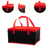 Maxbell 2x Insulated Delivery Bag Reusable Thermal Cooler Bag for Work Home Catering 39cmx28cmx14cm