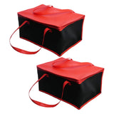 Maxbell 2x Insulated Delivery Bag Reusable Thermal Cooler Bag for Work Home Catering 42cmx31cmx21cm