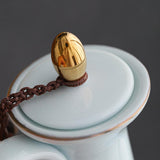 Maxbell Ceramic Sake Set Gifts Multifunctional 10 Sake Cups for Home Birthday Family Style B