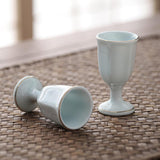 Maxbell Ceramic Sake Set Gifts Multifunctional 10 Sake Cups for Home Birthday Family Style B