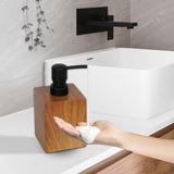 Maxbell Foam Soap Dispenser Dish Soap Pump Bottle for Bathroom Accessory Lightweight 400ml