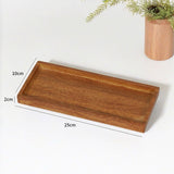 Maxbell Rectangular Lotion Bottle Organizer Tray Decorative Versatile for Countertop