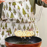 Maxbell Deep Fry Basket Multifunctional Practical Kitchen Utensil for Dining Kitchen