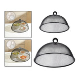 Maxbell Mesh Screen Food Cover Round Plate Serving Cover for Plates Picnics Outdoor S
