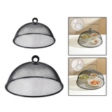 Maxbell Mesh Screen Food Cover Round Plate Serving Cover for Plates Picnics Outdoor S