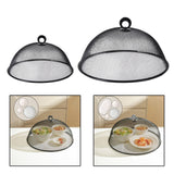 Maxbell Mesh Screen Food Cover Round Plate Serving Cover for Plates Picnics Outdoor S