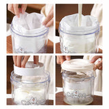 Maxbell Dry Yogurt Maker Strainer Quick Filtering for Household Restaurant Apartment