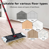 Maxbell Mop Head Replacement Reusable Floor Scrubber Pads for Refills Floor Cleaning