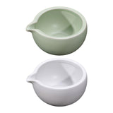 Maxbell Ceramic Matcha Bowl 470ml Tea Making Tool for Whisking Matcha Family Friends Green