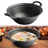 Maxbell Stockpot Multifunction Nonstick Pan Stew Pot for Outdoor Home Use Restaurant