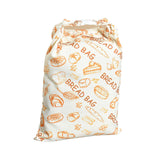 Maxbell Bread Bag for Freezer with Liner with Quick Release Buckle Large Bread Pouch