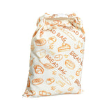 Maxbell Bread Bag for Freezer with Liner with Quick Release Buckle Large Bread Pouch