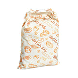 Maxbell Bread Bag for Freezer with Liner with Quick Release Buckle Large Bread Pouch