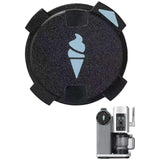 Maxbell Ice Cream Maker Seal Lid Supplies Replacement Dustproof for Home Bakery Cafe