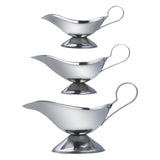 Maxbell Sauce Boat Container Gravy Serving Dish Syrup Jar for Cooking Kitchen Picnic 14cmx5.3cm