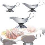 Maxbell Sauce Boat Container Gravy Serving Dish Syrup Jar for Cooking Kitchen Picnic 14cmx5.3cm