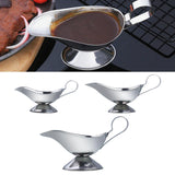 Maxbell Sauce Boat Container Gravy Serving Dish Syrup Jar for Cooking Kitchen Picnic 14cmx5.3cm
