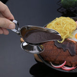 Maxbell Sauce Boat Container Gravy Serving Dish Syrup Jar for Cooking Kitchen Picnic 14cmx5.3cm