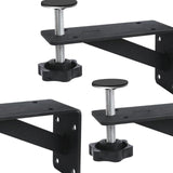 Maxbell 4 Pieces Undermount Sink Support Bracket Washbasin Easily Install Adjustable