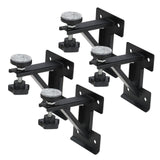 Maxbell 4 Pieces Undermount Sink Brackets for Narrow Cabinet Modern Installation Kit