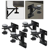 Maxbell 4 Pieces Undermount Sink Brackets for Narrow Cabinet Modern Installation Kit