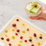 Maxbell Ice Cream Maker DIY Portable Household Fun Families Activities Ice Cream Pan Pink