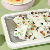 Maxbell Ice Cream Maker DIY Portable Household Fun Families Activities Ice Cream Pan Pink