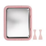 Maxbell Ice Cream Maker DIY Portable Household Fun Families Activities Ice Cream Pan Pink