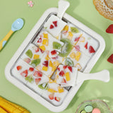 Maxbell Ice Cream Maker DIY Portable Household Fun Families Activities Ice Cream Pan Pink