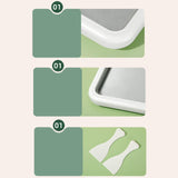 Maxbell Ice Cream Maker DIY Portable Household Fun Families Activities Ice Cream Pan Pink