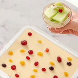 Maxbell Ice Cream Maker DIY Portable Household Fun Families Activities Ice Cream Pan Green
