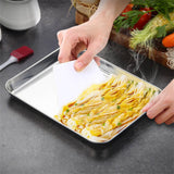 Maxbell Rice Roll Steaming Dish Sturdy Rice Noodle Steaming Tray for Restaurant Home S