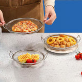 Maxbell Fried Food Container with Food Tray Stainless Steel BBQ Tray Oil Filter Tray