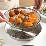 Maxbell Fried Food Container with Food Tray Stainless Steel BBQ Tray Oil Filter Tray