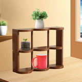 Maxbell Coffee Mug Holder Beverage Cup Display Rack for Countertop Living Room Table 43x12.5x33.5cm