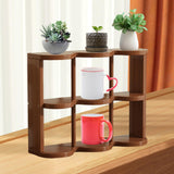 Maxbell Coffee Mug Holder Beverage Cup Display Rack for Countertop Living Room Table 43x12.5x33.5cm