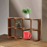 Maxbell Coffee Mug Holder Beverage Cup Display Rack for Countertop Living Room Table 58x12.5x33.5cm