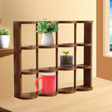 Maxbell Coffee Mug Holder Beverage Cup Display Rack for Countertop Living Room Table 58x12.5x50cm