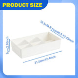 Maxbell Cutlery Tray Expandable Kitchen Utensil Storage Tray for Cafe Utensils Forks