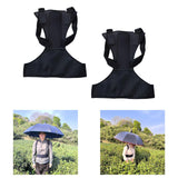 Maxbell Wearable Umbrella Shoulder Strap for Outdoor Multifunctional with Waist Belt For 45to60kg People