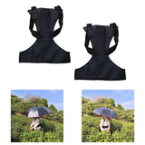 Maxbell Wearable Umbrella Shoulder Strap for Outdoor Multifunctional with Waist Belt For 45to60kg People