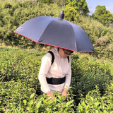 Maxbell Wearable Umbrella Shoulder Strap for Outdoor Multifunctional with Waist Belt For 45to60kg People