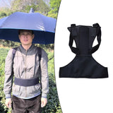 Maxbell Wearable Umbrella Shoulder Strap for Outdoor Multifunctional with Waist Belt For 65to90kg People