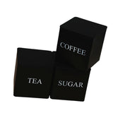 Maxbell Kitchen Canisters Set Elegant Lightweight Decor Jars for Flour Spice Cookies