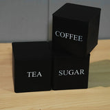 Maxbell Kitchen Canisters Set Elegant Lightweight Decor Jars for Flour Spice Cookies