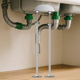 Maxbell Kitchen Sink Support Adjustable Undermount Sink Bracket for Bathroom Kitchen M