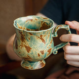 Maxbell Ceramic Mug Decorative with Large Handle for Home Office Gift Coffee Tea Cup